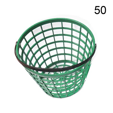 lanema Portable Golf Ball Storage Bucket Container with Handle Nylon ...