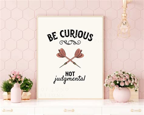 Be Curious Not Judgmental Digital Print Walt Whitman Quote Digital ...