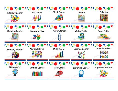Classroom Center Signs 的图像结果