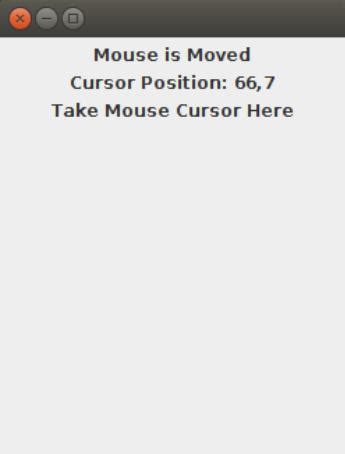 Image result for Mouse Moved Java