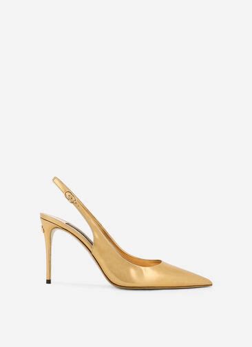 Women's designer pumps & slingbacks in leather ,lace | D&G®