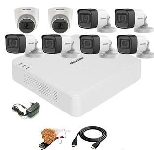 Hikvision 8 Channal Turbo Hd H 265 Dvr 1pcs Outdoor Camera 5 Mp Audio ...