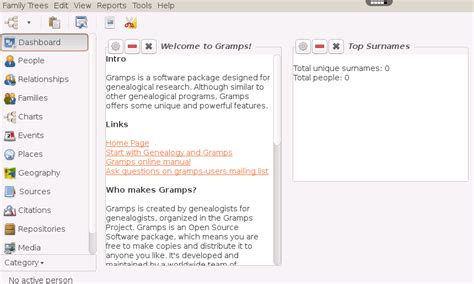 Image result for Gramps Tutorial