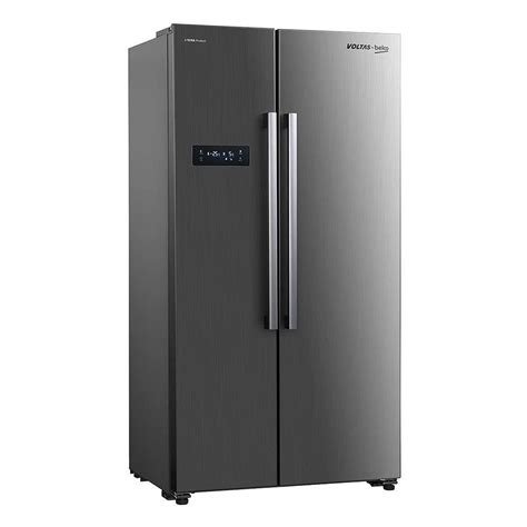 Voltas Beko 472 L Frost Free Double Door Refrigerator Inox (RSB495XPE ...