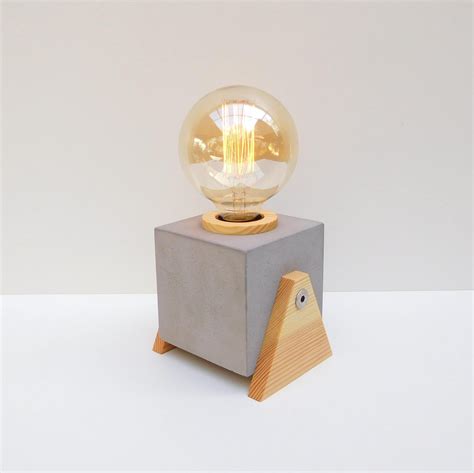 Image result for Concrete Table Lamp