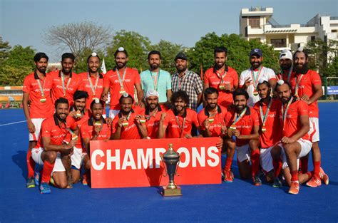 Hockey Punjab crowned Champions of Senior Men National Championship 2018