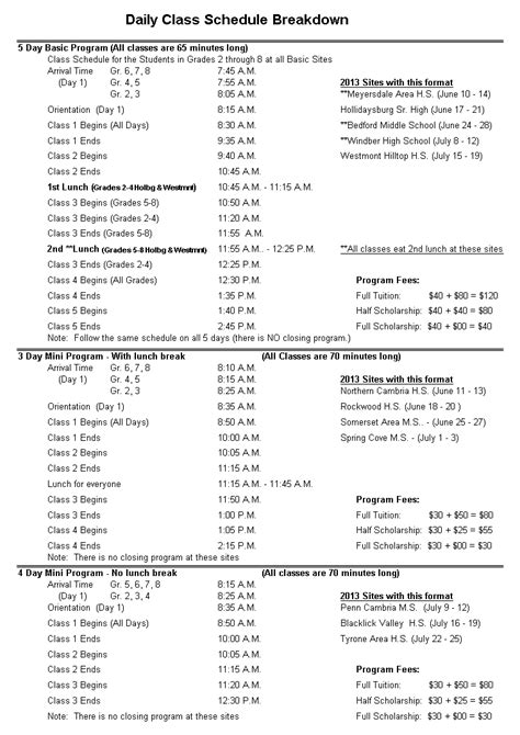 Image result for Weekly Class Schedule Template Excel
