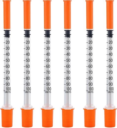 Amazon.com: Safe Fine U-100 Insulin Syringes 8 mm 31G (5/16" x 0.25 mm ...