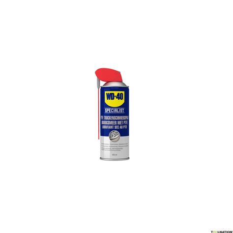 WD-40 WD40-31396 Specialist Lubricating Spray with PFTE 400ml