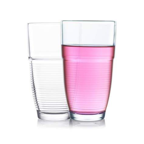 Buy Cello Anelia Glass Tumbler Set, 327 ml, Set of 2, Transparent ...