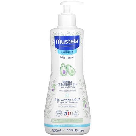 Mustela, Baby, Gentle Cleansing Hair and Body Gel with Avocado, For ...