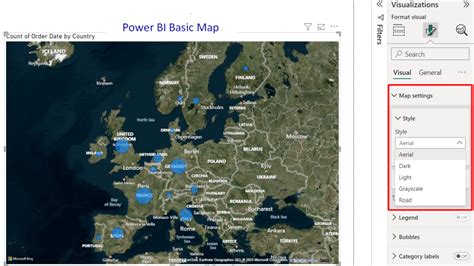 Image result for Customizing Power BI Map Visual