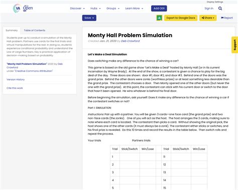 Monty Hall Problem Java 的图像结果