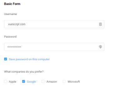 Vue.js Form Generator | VueJs Component