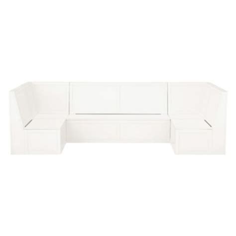 Breton Banquette 5 Piece Seating with Two Corners, Two 30 inch & 60 ...
