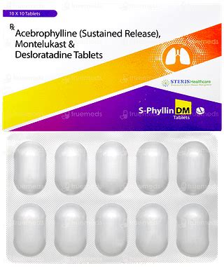 S Phyllin Dm | Order S Phyllin Dm Tablet Sr Online at Truemeds