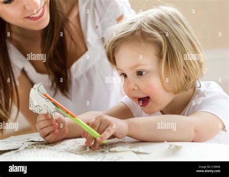 Image result for Child Using Scissors