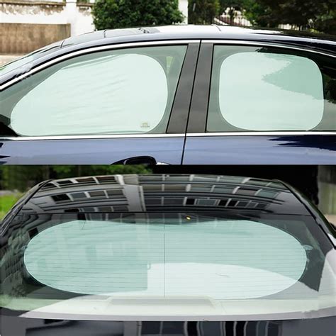 Buy 6 in 1 Car Windshield Sun Shade Window Cover Shade Interior, Heat ...