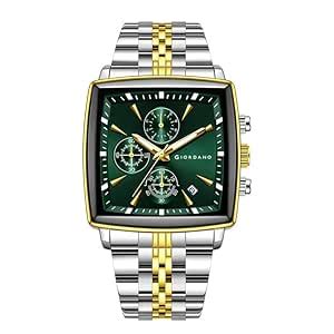 Buy Giordano Multi Function Watch for Men with Square Dial, Stainless ...