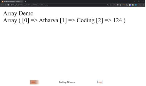 Array Program in PHP 的图像结果