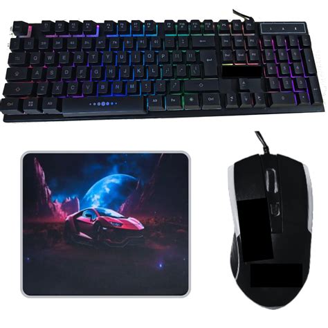 Entwino Gaming Combo Power Trio Mouse,kyeboard and Mouse Pad - Buy ...