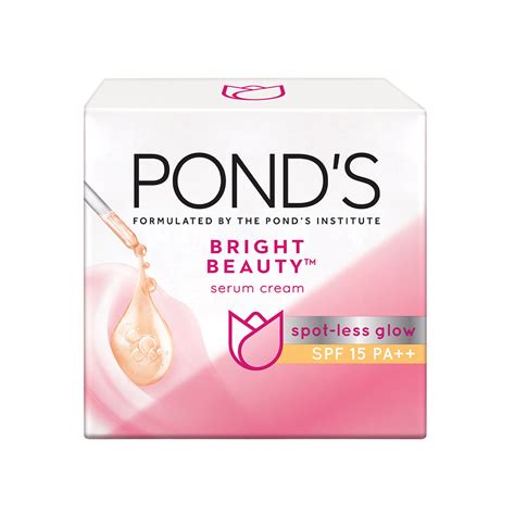 Buy Pond's Bright Beauty Spot-less Glow SPF 15 PA++ Serum Cream, 35 gm ...