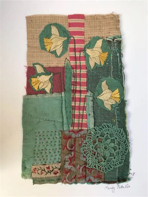 Image result for Textile Collage Spring