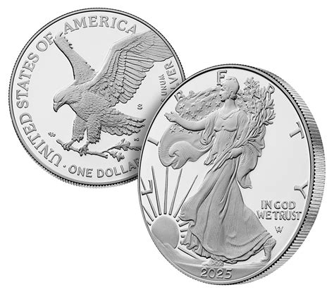 United States Mint 2025-S American Eagle One Ounce Silver Proof Coin ...