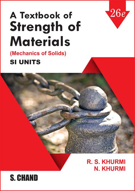 A Textbook of Strength of Materials (Mechanics of Solids), 26e by R.S ...