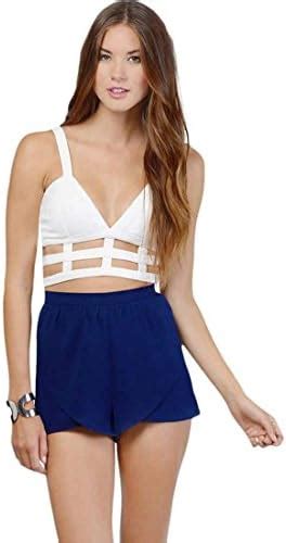 Sewbery White Bra let Stripped Crop Top : Amazon.in: Clothing & Accessories