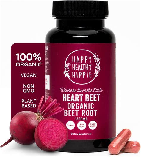 Amazon.com: Organic Beet Root Capsules [1,300mg Superfood] - Blood ...