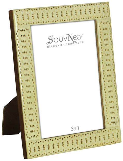 Off-White 5x7” Photo Picture Frame in Wholesale - Bulk Buy Handmade ...