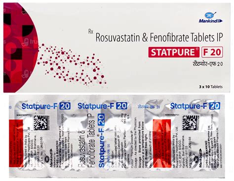 Statpure F 20 Tablet 10: Uses, Side Effects, Price & Substitutes