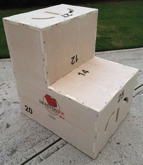 MonsterBox | Mini 5-in-1 Jump Box - Plyo Box | Diy gym equipment, Diy ...