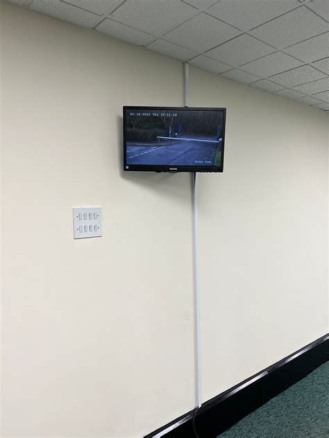 Gate Security Camera Install