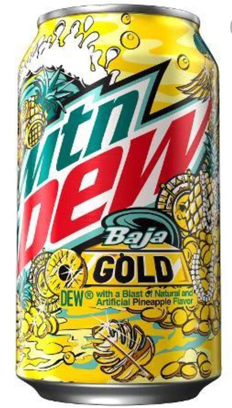Buy Limited Edition Mountain Dew Baja Gold, 12 fl oz cans, 12 pack ...
