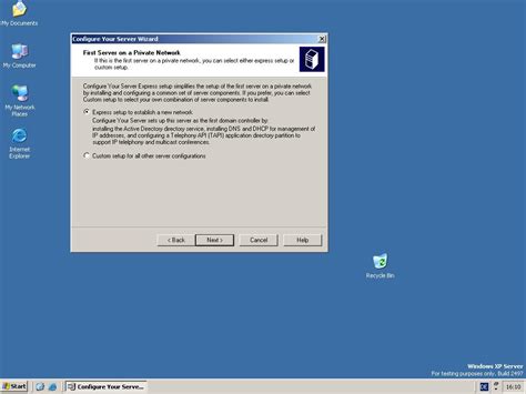 Windows Server 2003 SP1 Build 1218 - WinFuture.de