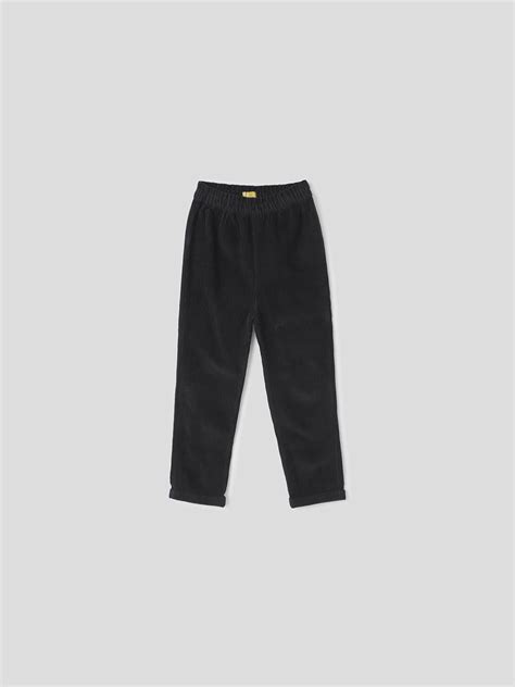 Somersault - Black Corduroy Pants | Soft & Comfortable | Winter Collection