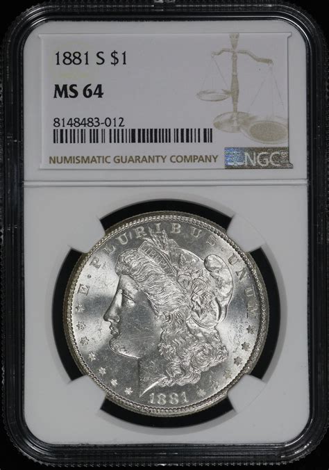 1881-S Morgan Dollar NGC MS-64 | Northern Nevada Coin