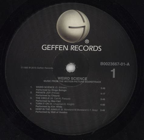 Image result for Weird Science Soundtrack