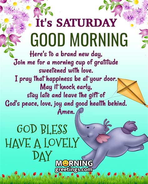 Saturday Morning Quotes and Wishes Images
