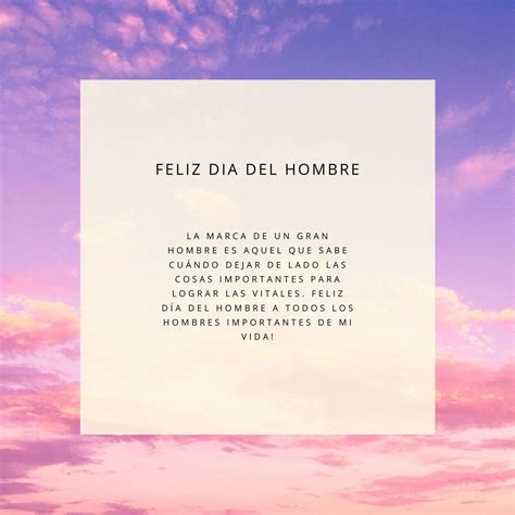 Día del Hombre 2021: Frases para felicitar este 19 de marzo | Frases ...