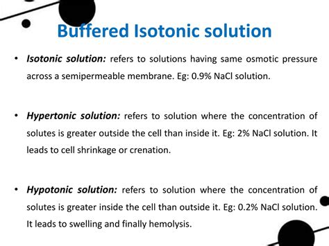 PPT - UNIT V pH, BUFFERS AND ISOTONIC SOLUTION PowerPoint Presentation ...