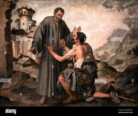 Brother junipero and the poor bartolome hi-res stock photography and ...