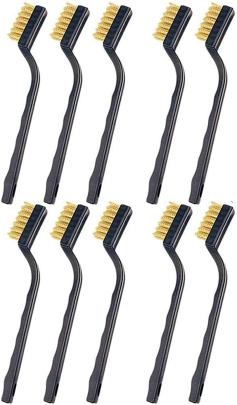 LIFETORE 10 PCS Mini Brass Wire Brush Set?Wire India | Ubuy