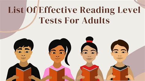 List of Effective Reading Level Tests for Adults - Number Dyslexia