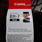 Canon Print Head (for Black Ink) BH-7 for Inktank Printers- G1010,G2000 ...