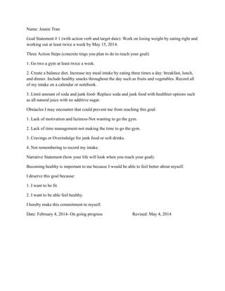 Image result for Goal Setting Assignment