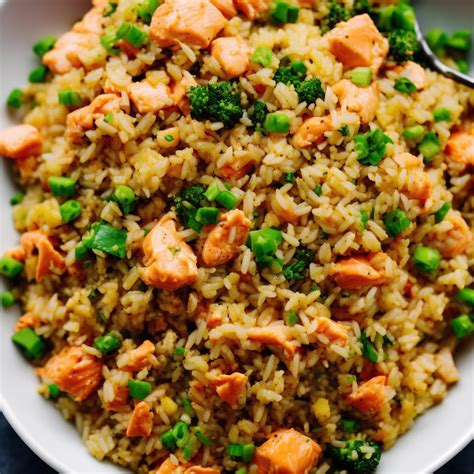Salmon Egg-Fried Rice Recipe | Recipes.net