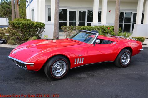 Used 1968 Chevrolet Corvette Stingray Convertible For Sale ($33,500) | Muscle Cars for Sale Inc ...